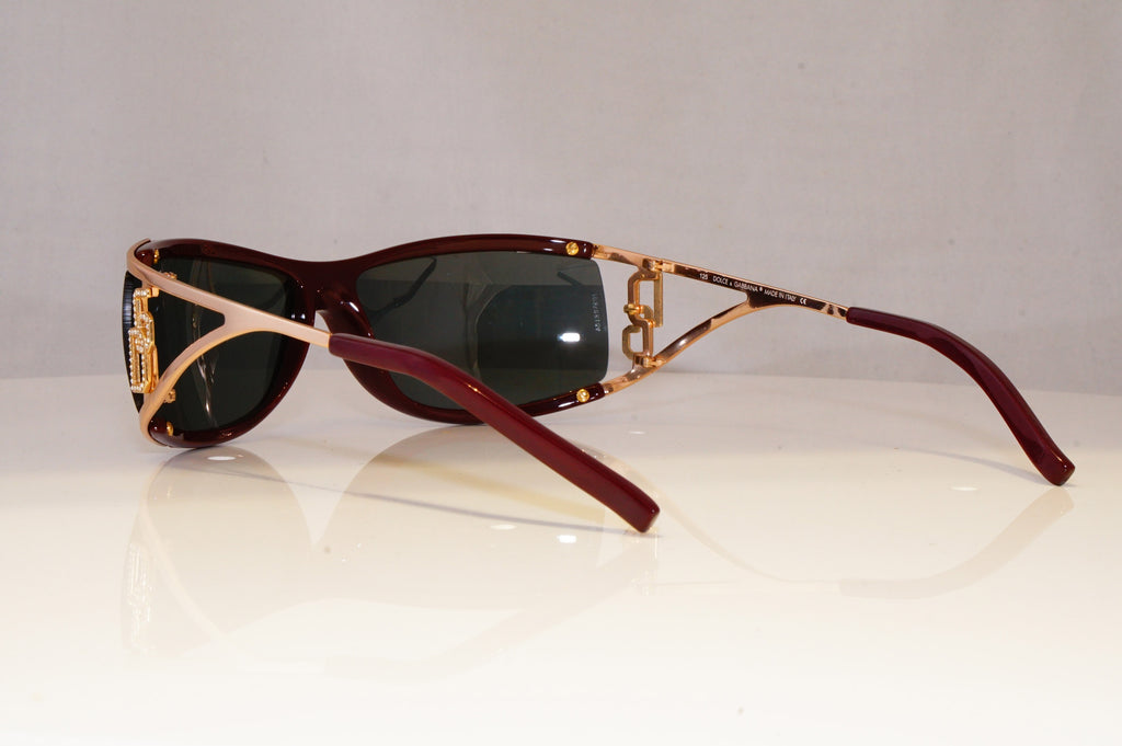DOLCE & GABBANA Womens Diamante Designer Sunglasses Gold DG 814S K91 20422