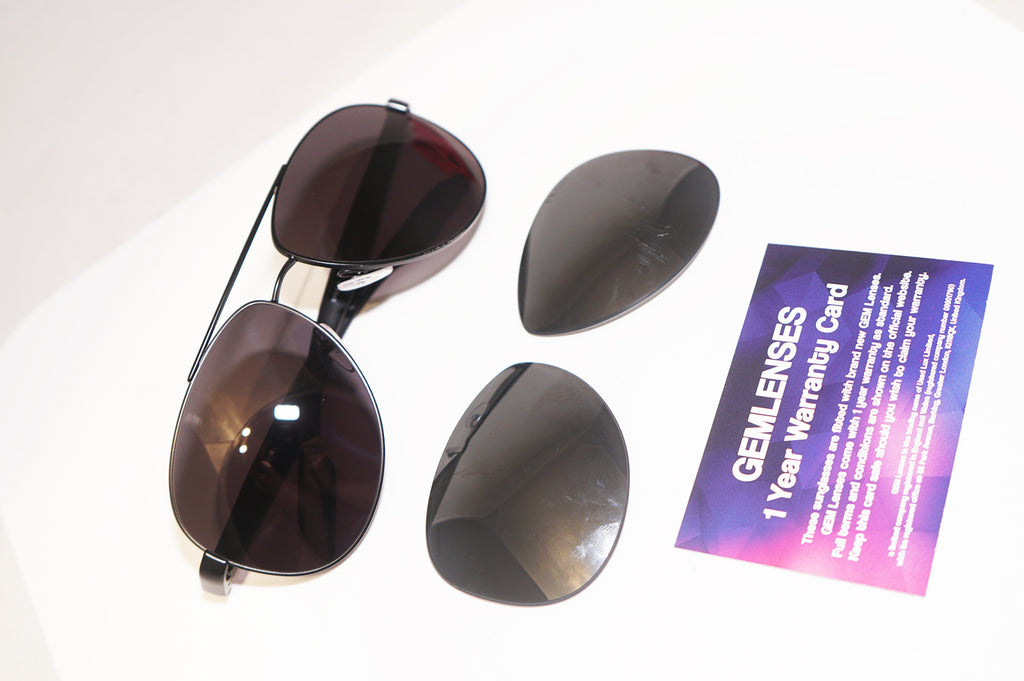 PRADA Mens Designer Sunglasses Black Aviator SPS 53P 1BO-7W1 15211