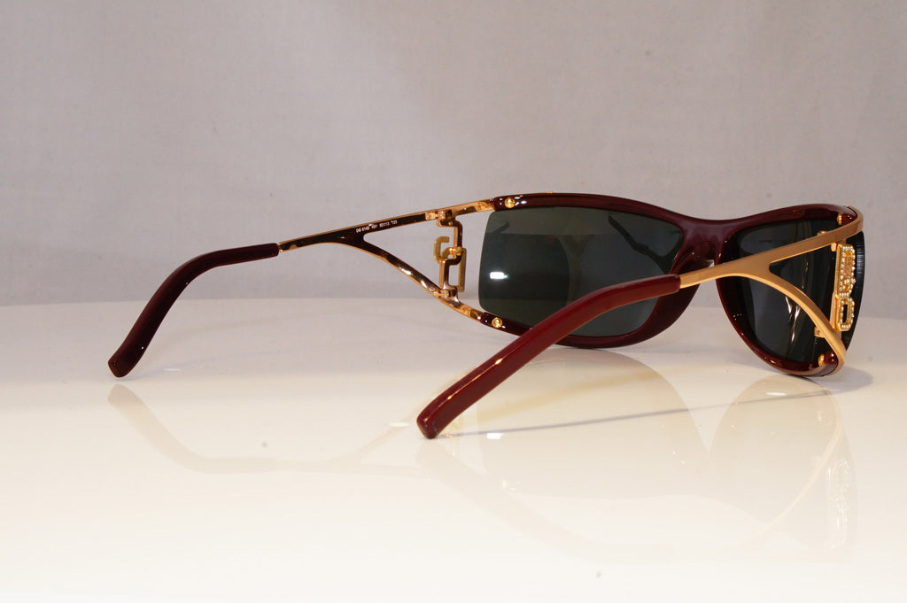 DOLCE & GABBANA Womens Diamante Designer Sunglasses Gold DG 814S K91 20422