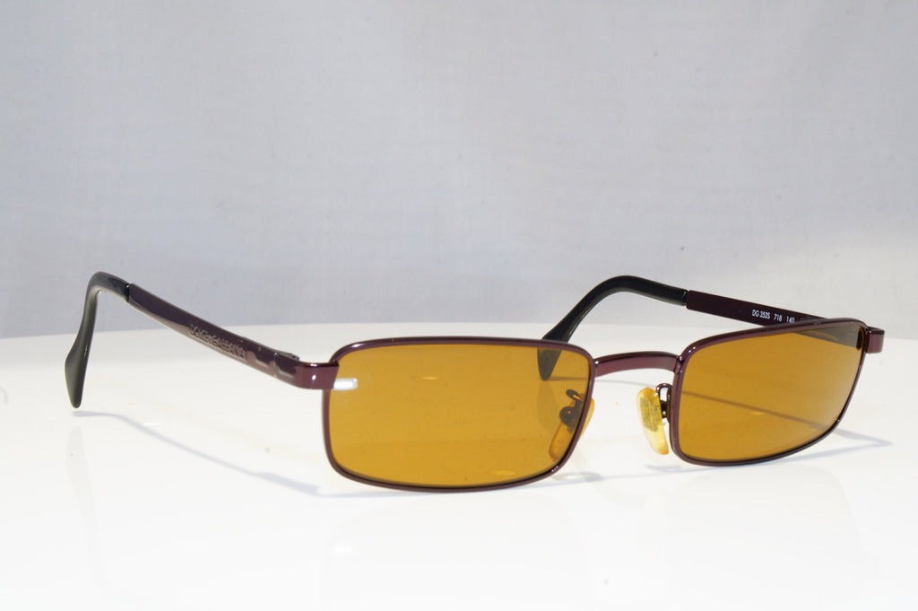 GUCCI Mens Vintage 1990 Designer Sunglasses Black Rectangle GG 1455 584 18650