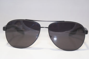PRADA Mens Designer Sunglasses Black Aviator SPS 53P 1BO-7W1 15211