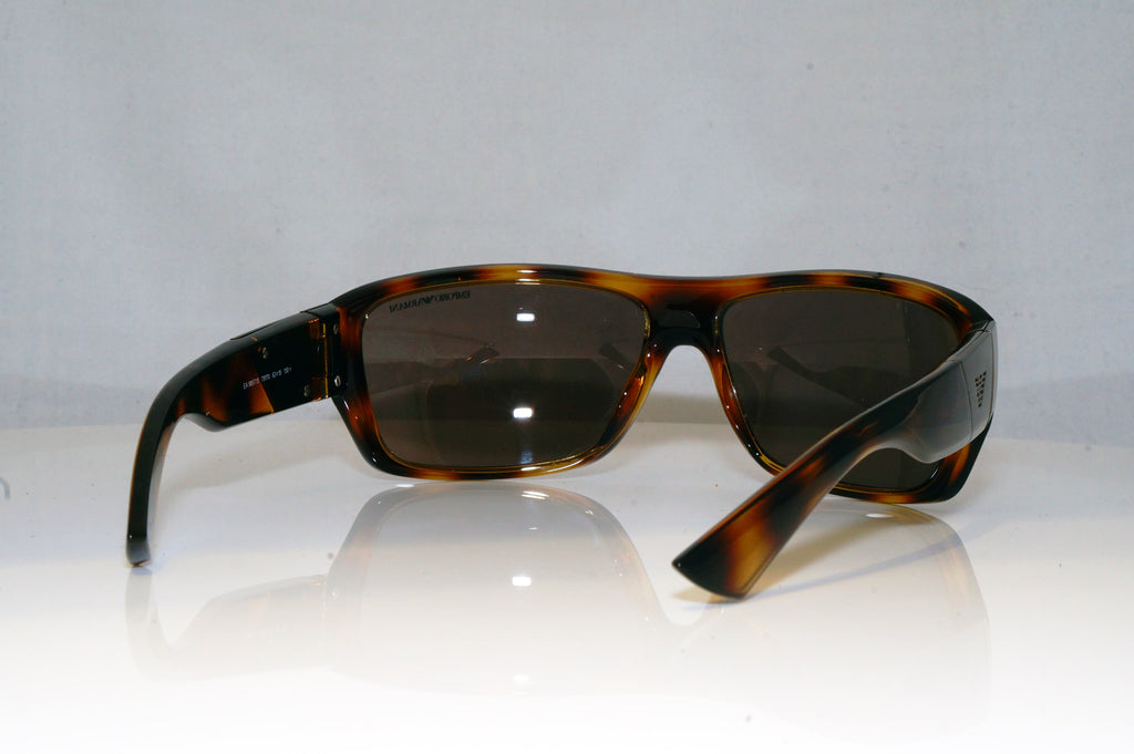 EMPORIO ARMANI Mens Designer Sunglasses Brown Wrap EA 9857 79170 17794