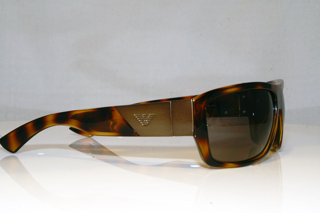 EMPORIO ARMANI Mens Designer Sunglasses Brown Wrap EA 9857 79170 17794
