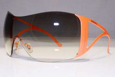 VERSACE Womens Oversized Sunglasses Shield SKI BEIGE MOD 2022 1125/8G 22323