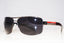 PRADA Mens Designer Sunglasses Black Rectangle SPS 54I 5AV-5Z1 15229