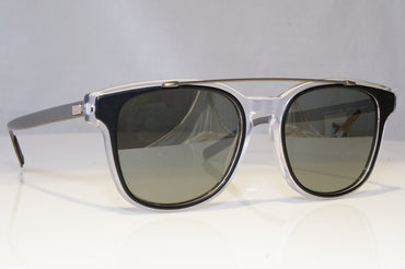 DIOR HOMME Mens Mirror Designer Sunglasses Black Square BLACK TIE 211S 20442
