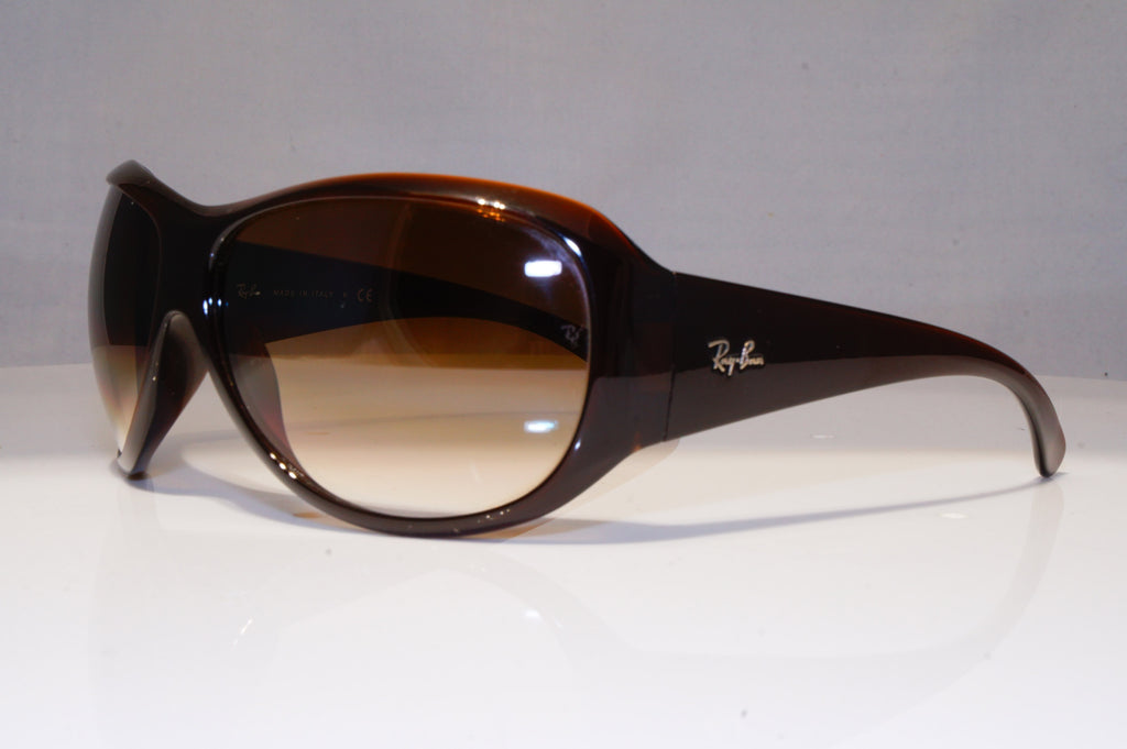 RAY-BAN Womens Designer Sunglasses Brown Rectangle R B4104 714/51 22327