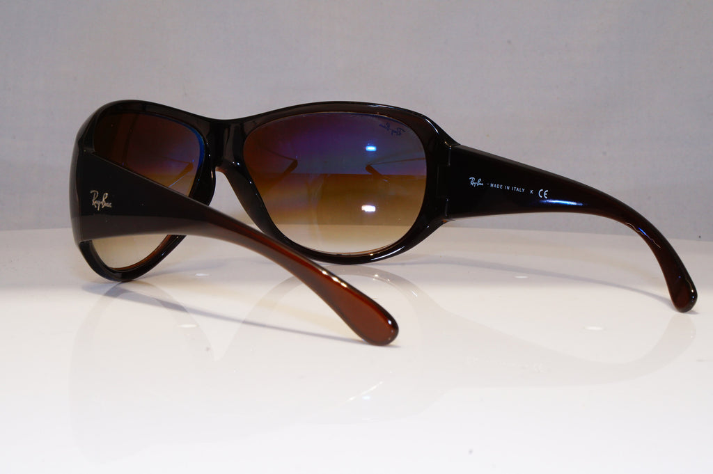 RAY-BAN Womens Designer Sunglasses Brown Rectangle R B4104 714/51 22327