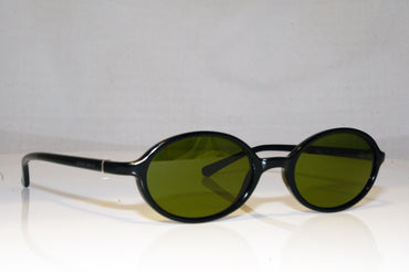 GIORGIO ARMANI Mens Vintage 1990 Designer Sunglasses Black Oval 2001 020 17317