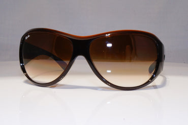 RAY-BAN Womens Designer Sunglasses Brown Rectangle R B4104 714/51 22327