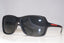 PRADA Mens Designer Sunglasses Black Square SPS 07L 1BO-1A1 15664