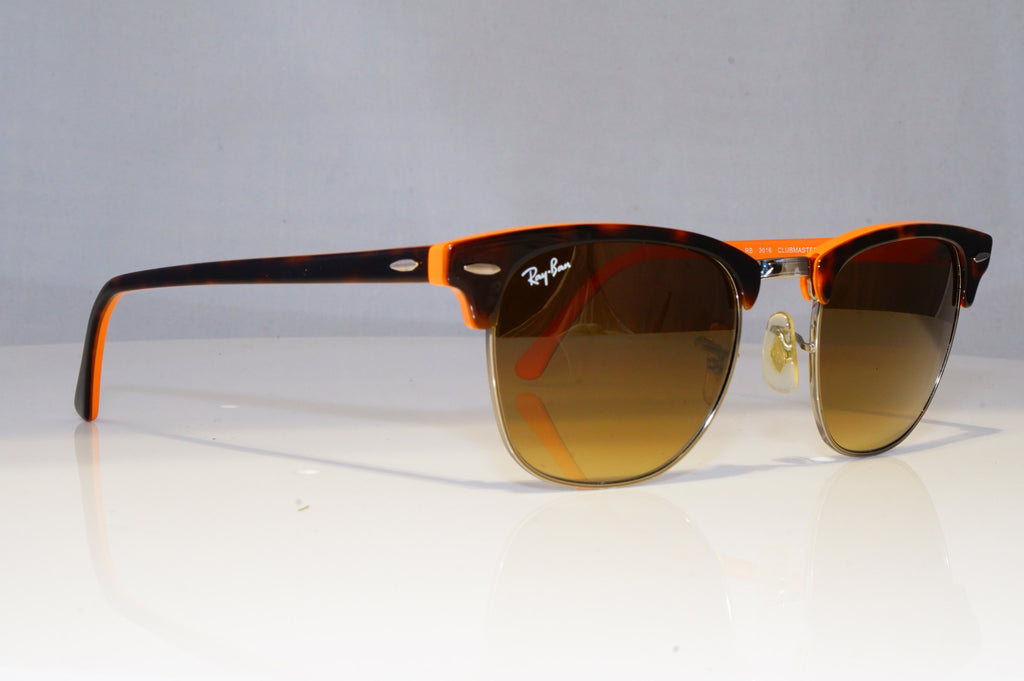 RAY-BAN Mens Womens Designer Sunglasses Brown Clubmaster RB 3016 1126/85 20424