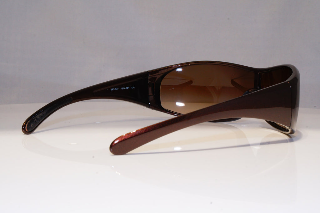 PRADA Mens Womens Designer Sunglasses Brown Shield SPS 04F 7BG-2Z1 22305