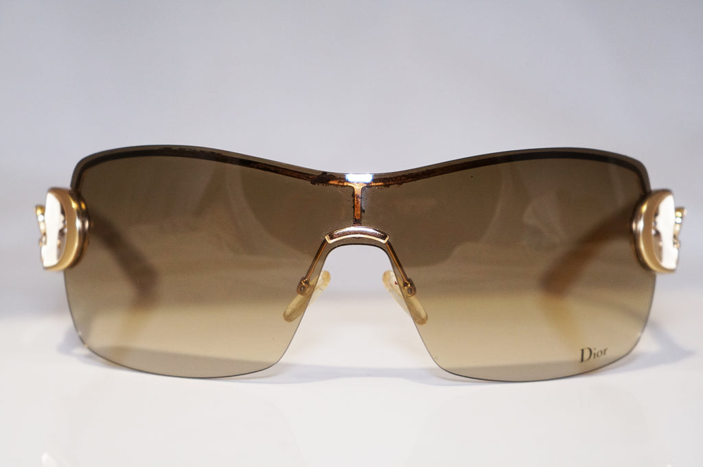 DIOR Boxed Womens Designer Sunglasses Beige Shield Buckle 1 QBR2K 16386