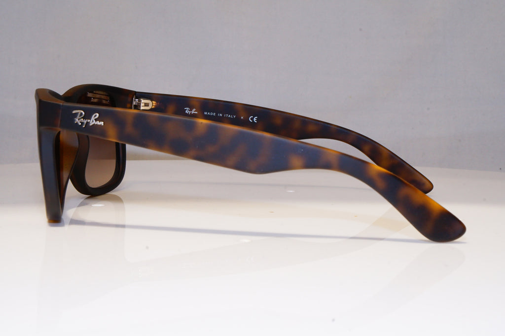 RAY-BAN Mens Designer Sunglasses Brown Square JUSTIN RB 4165 710/13 22300
