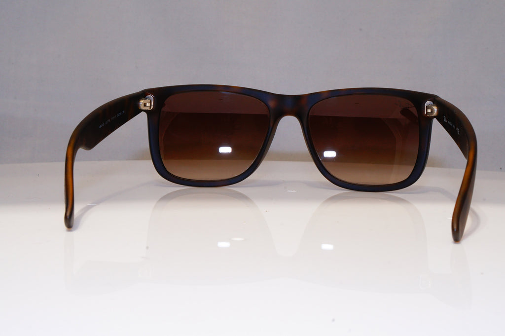 RAY-BAN Mens Designer Sunglasses Brown Square JUSTIN RB 4165 710/13 22300