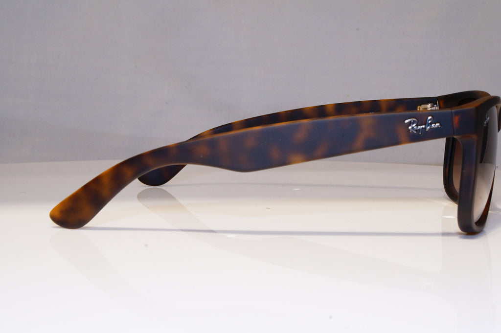 RAY-BAN Mens Designer Sunglasses Brown Square JUSTIN RB 4165 710/13 22300