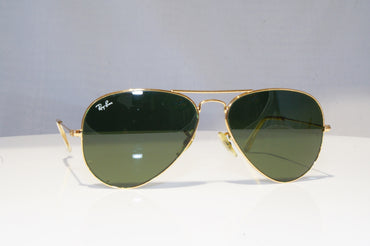 RAY-BAN Mens Designer Sunglasses Gold Pilot RB 3025 L0205 18585