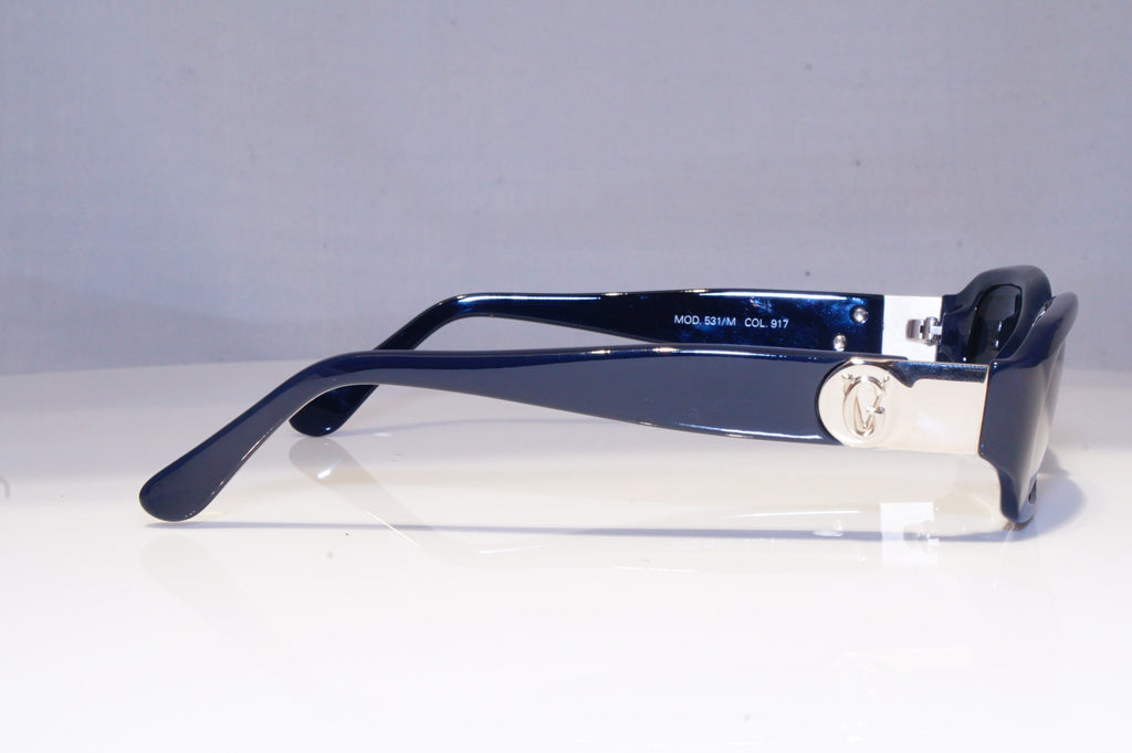 GIANNI VERSACE Mens Vintage 1990 Designer Sunglasses Blue 531/M 917 20072 NOS