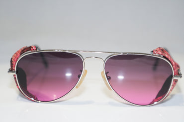 ROBERTO CAVALLI Mens Unisex Designer Sunglasses Silver Aviator Demios 01 15634