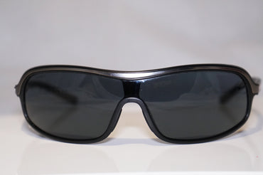 PRADA Mens Designer Sunglasses Black Shield SPS 06D 1AN-1A1 16289