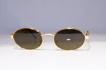 GIANNI VERSACE Mens Vintage 1990 Designer Sunglasses Gold S09 30 19996 NOS