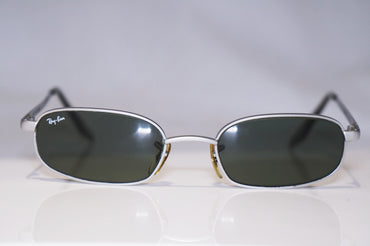 RAY-BAN Mens Designer Sunglasses Silver Rectangle W2192 ORAW 16351