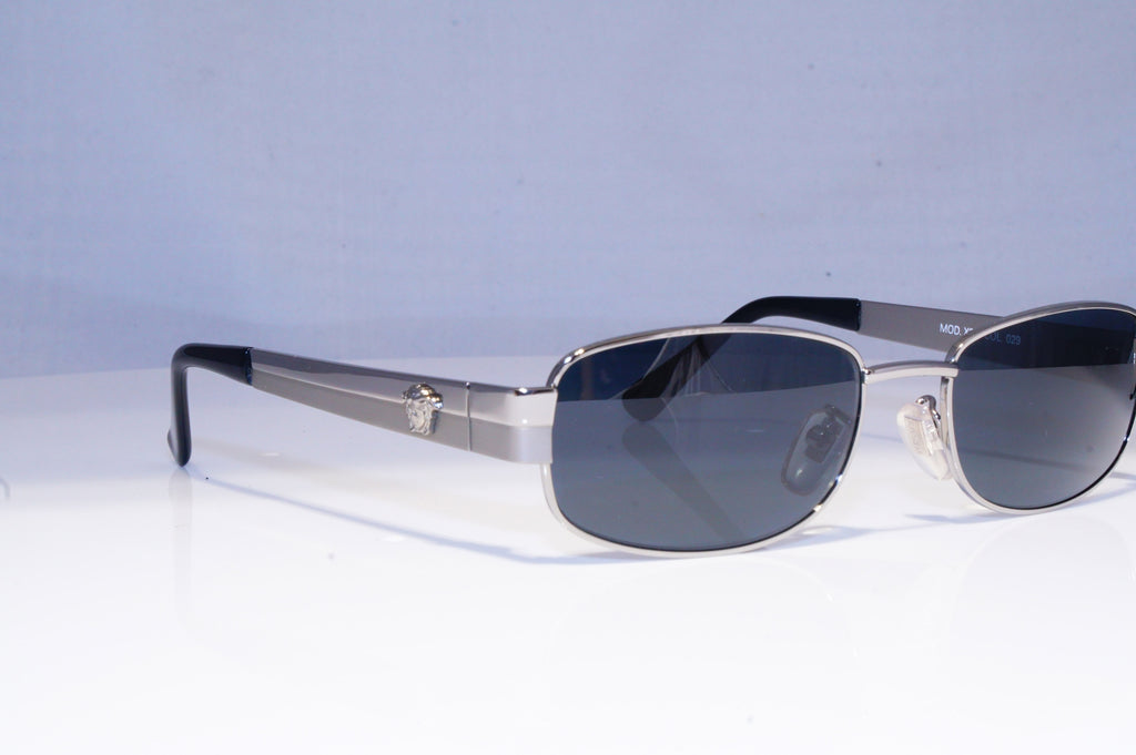 GIANNI VERSACE Mens Vintage 1990 Designer Sunglasses Silver X34 29 19994 NOS