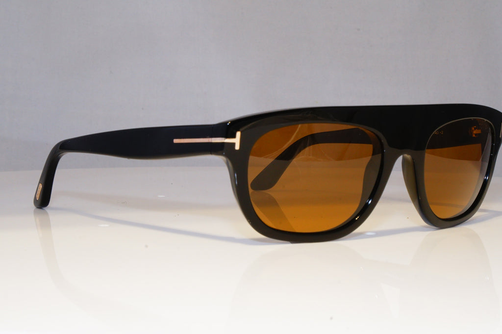 TOM FORD Mens Designer Sunglasses Black Rectangle Fedenco-02 TF 594 01E 20419