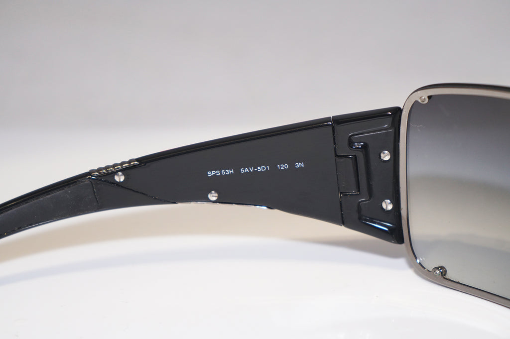 PRADA Mens Designer Sunglasses Black Shield SPS 53H 5AV-5D1 15671