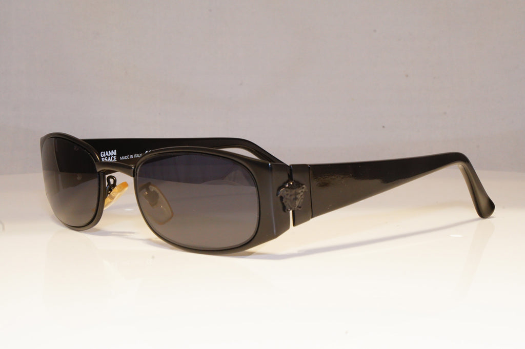 GIANNI VERSACE Mens Vintage 1990 Designer Sunglasses Black X31 28 19993 NOS