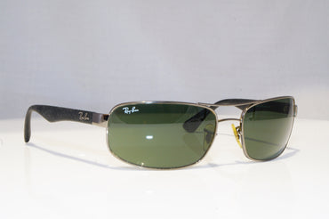 RAY-BAN Mens Designer Sunglasses Silver Wrap RB 3445 004 18600