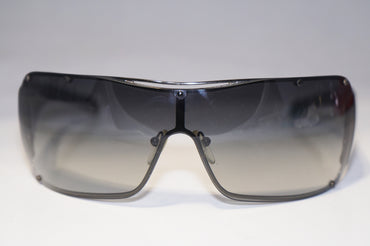 PRADA Mens Designer Sunglasses Black Shield SPS 53H 5AV-5D1 15671