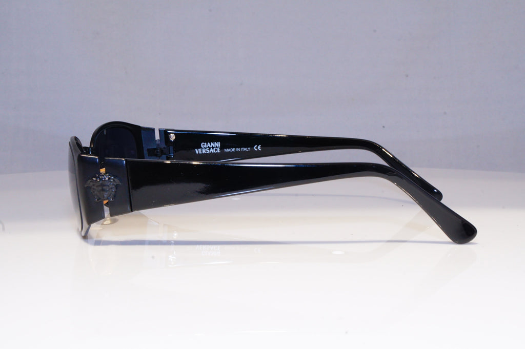 GIANNI VERSACE Mens Vintage 1990 Designer Sunglasses Black X31 28 19993 NOS