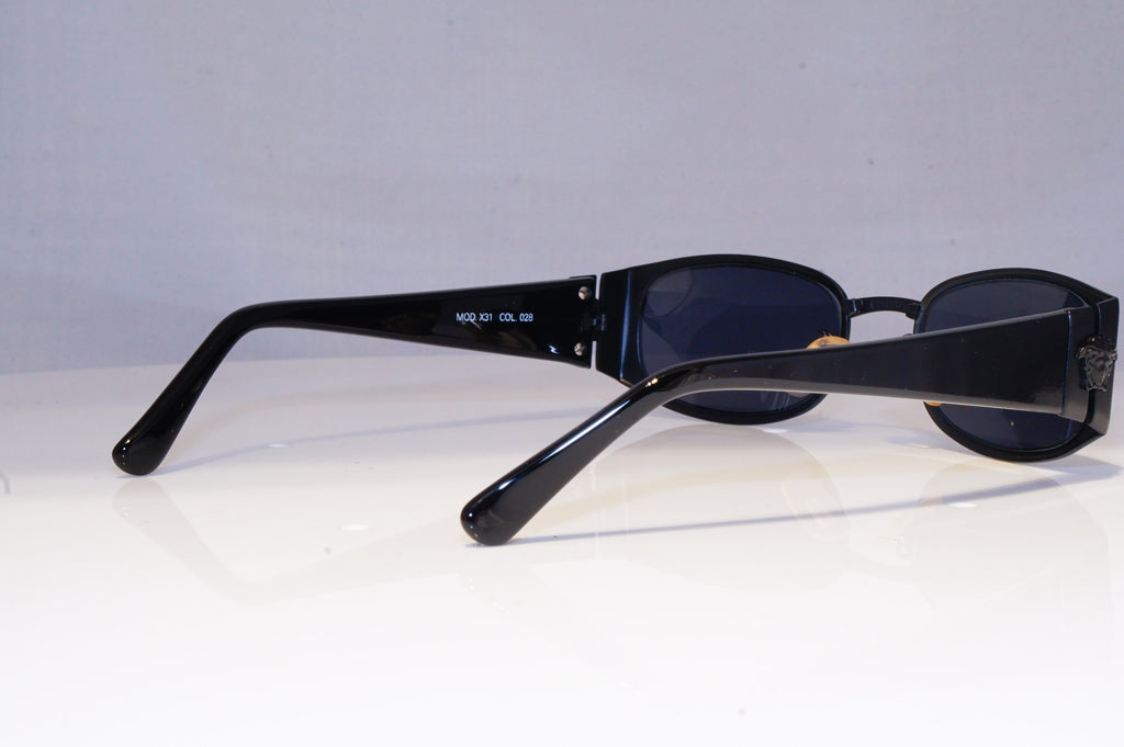 GIANNI VERSACE Mens Vintage 1990 Designer Sunglasses Black X31 28 19993 NOS