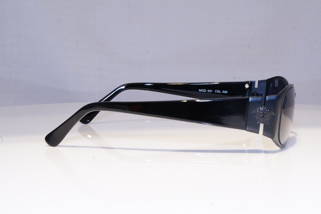 GIANNI VERSACE Mens Vintage 1990 Designer Sunglasses Black X31 28 19993 NOS