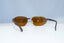 RAY-BAN Mens Vintage 1990 Designer Sunglasses Brown Wrap RB 3106 W3160 18586