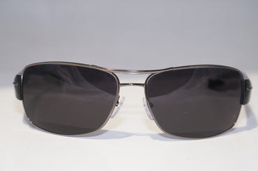 PRADA Mens Designer Sunglasses Black Wrap SPS 53N 5AV-5W1 15221