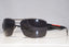 PRADA Mens Designer Sunglasses Black Wrap SPS 53N 5AV-5W1 15221