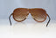 GIVENCHY Mens Womens Designer Sunglasses Gold Shield SGV 250 R80 20415