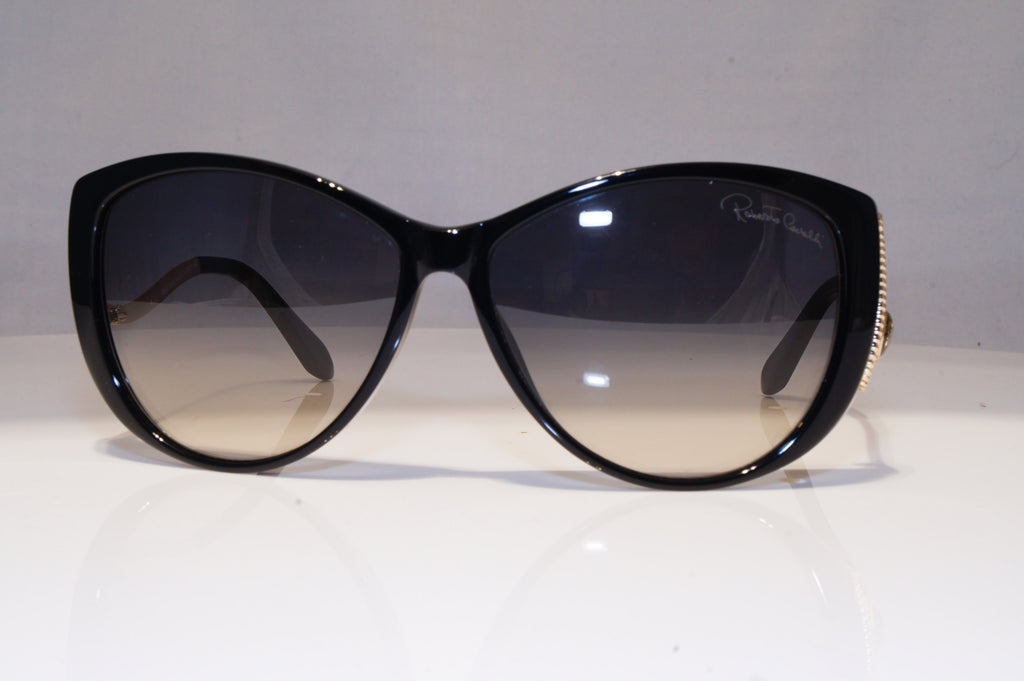 ROBERTO CAVALLI Womens Designer Sunglasses Black Shield Kandooma 741S 01B 22308
