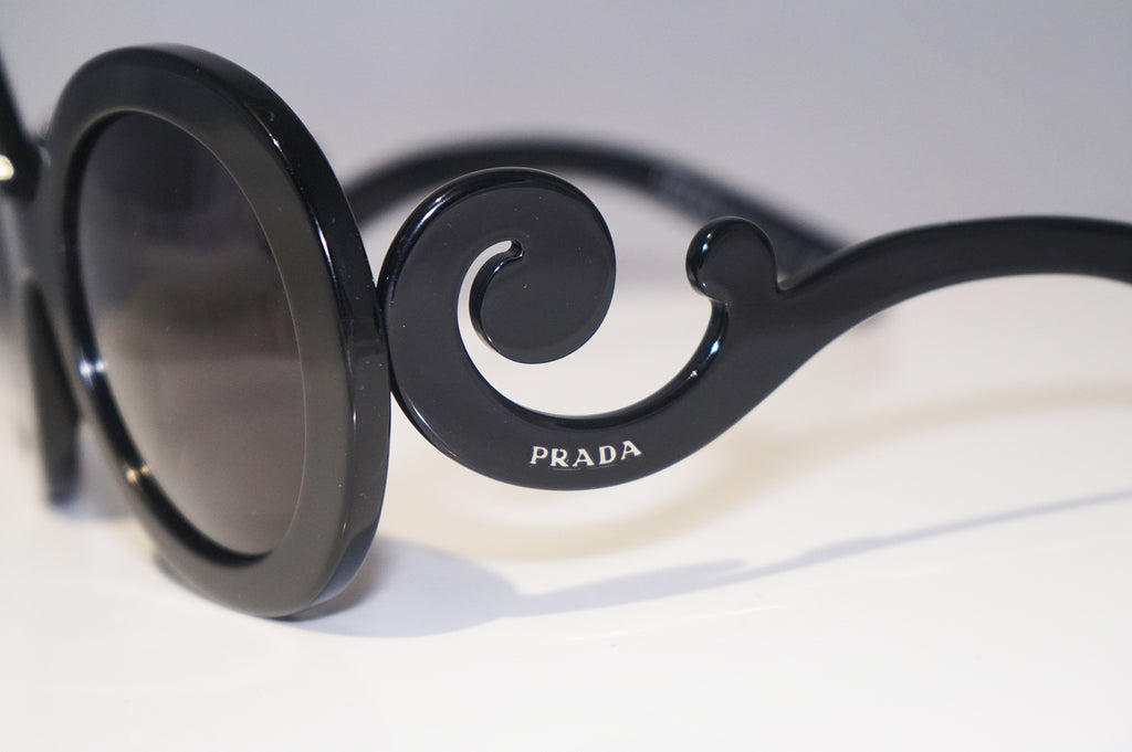PRADA Womens Designer Sunglasses Black Baroque SPR 27N 1AB-3M1 15046