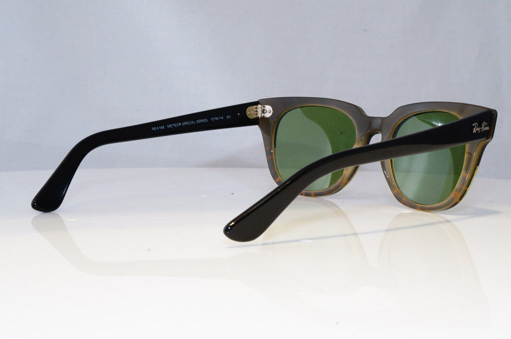 RAY-BAN Mens Designer Sunglasses Black Square METEOR RB 4168 1076/14 20421
