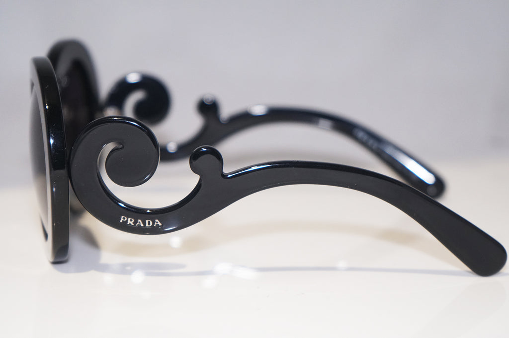 PRADA Womens Designer Sunglasses Black Baroque SPR 27N 1AB-3M1 15046