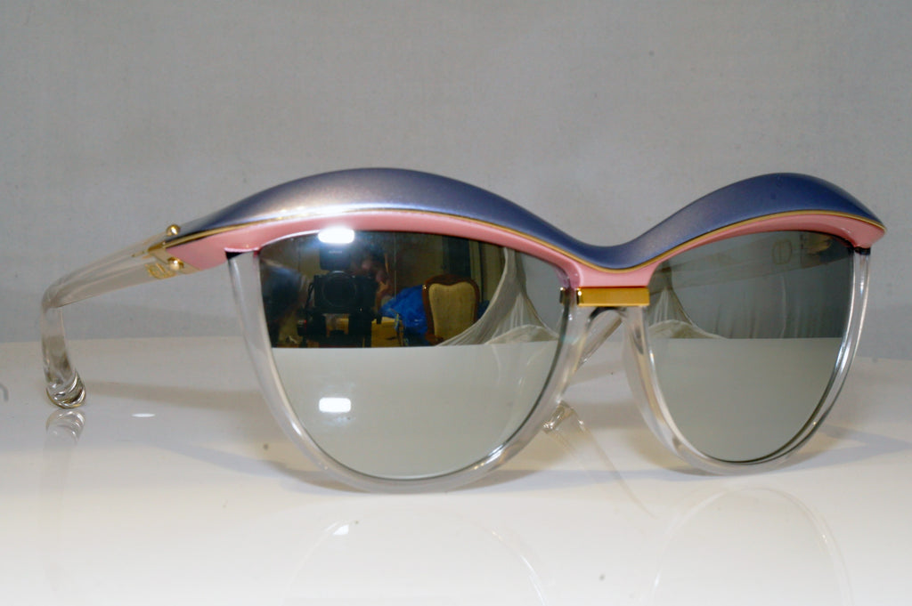 CHRISTIAN DIOR Womens Mirror Designer Sunglasses Cat Eye Dior Demoiselle 2 17422