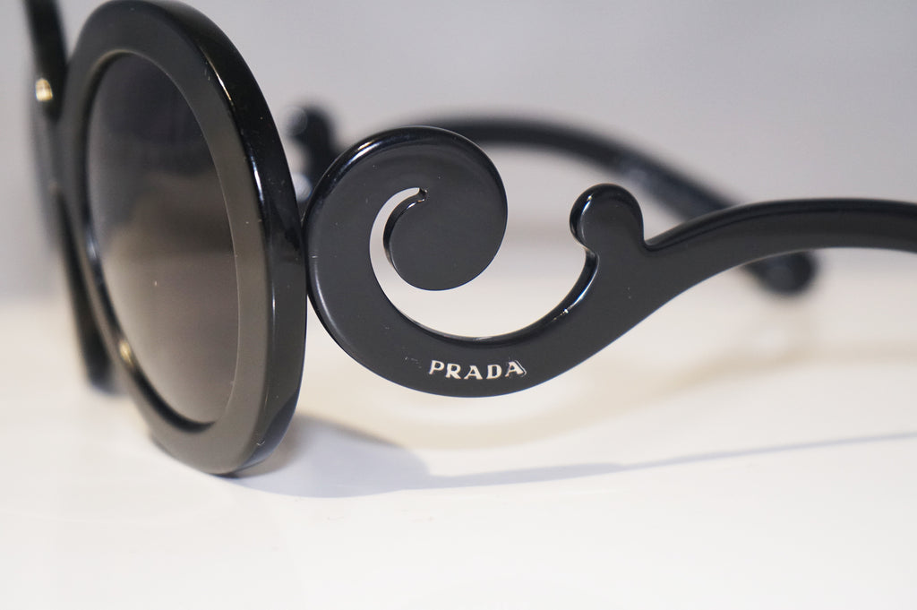 PRADA Womens Designer Sunglasses Black Baroque SPR 27N 1AB-5W1 15245