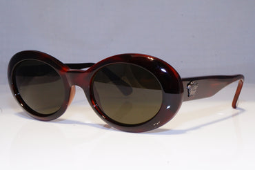 GIANNI VERSACE Mens Vintage 1990 Designer Sunglasses Brown 403 900 20017 NOS