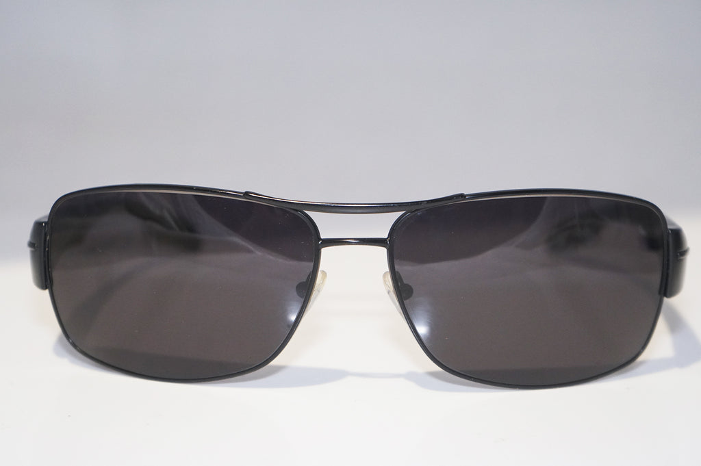 PRADA Mens Designer Sunglasses Black Wrap SPS 53N 1BO-5Z1 15071