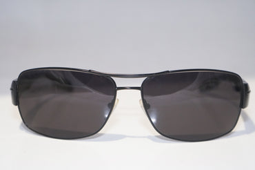 PRADA Mens Designer Sunglasses Black Wrap SPS 53N 1BO-5Z1 15071