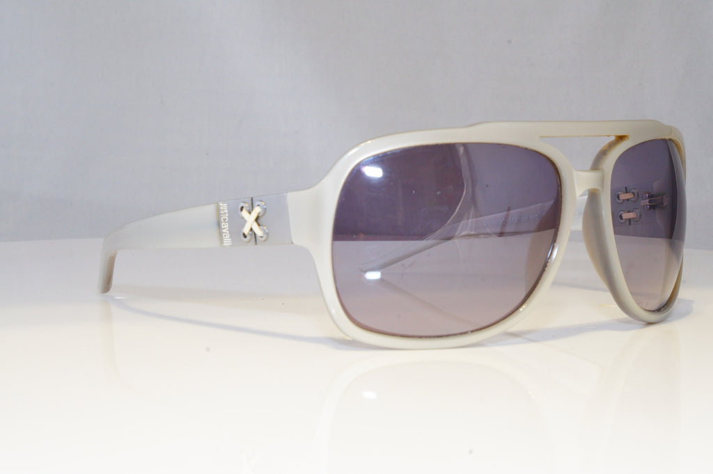 JUST CAVALLI Mens Womens Mirror Designer Sunglasses Grey Pilot JC 157S 860 20432